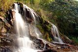 Huge Waterfall Scenery autumn