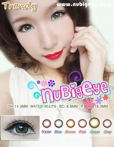 Trendy Bigeye บิ๊กอาย คอนแทคเลนส์ ตาโต จากแบรน โดย Nubigeye Trendy Bigeye บิ๊กอาย คอนแทคเลนส์ ตาโต จากแบรน โดย Nubigeye