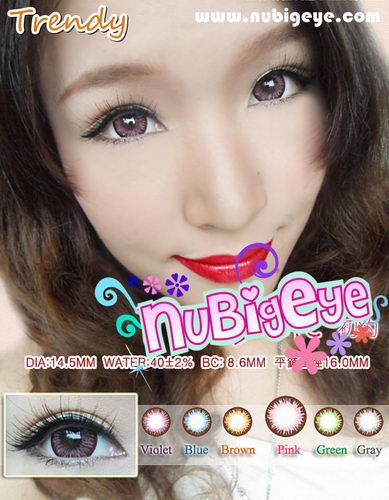 Trendy Bigeye บิ๊กอาย คอนแทคเลนส์ ตาโต จากแบรน โดย Nubigeye Trendy Bigeye บิ๊กอาย คอนแทคเลนส์ ตาโต จากแบรน โดย Nubigeye