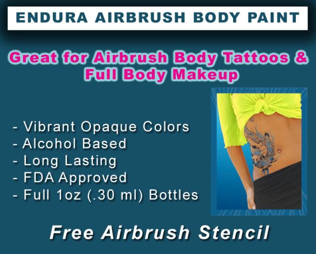 airbrush makeup stencils. Free Stencil with Purchase
