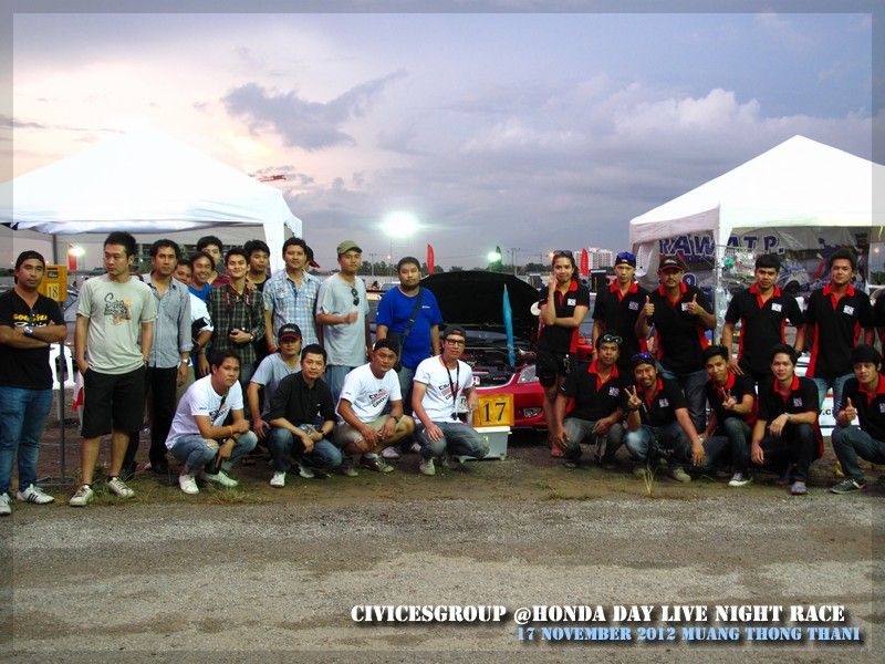 Honda Day Live Night Race Bossa Ska Racing @Muang Thong Thani  ชืองานจะยาวไปไหน