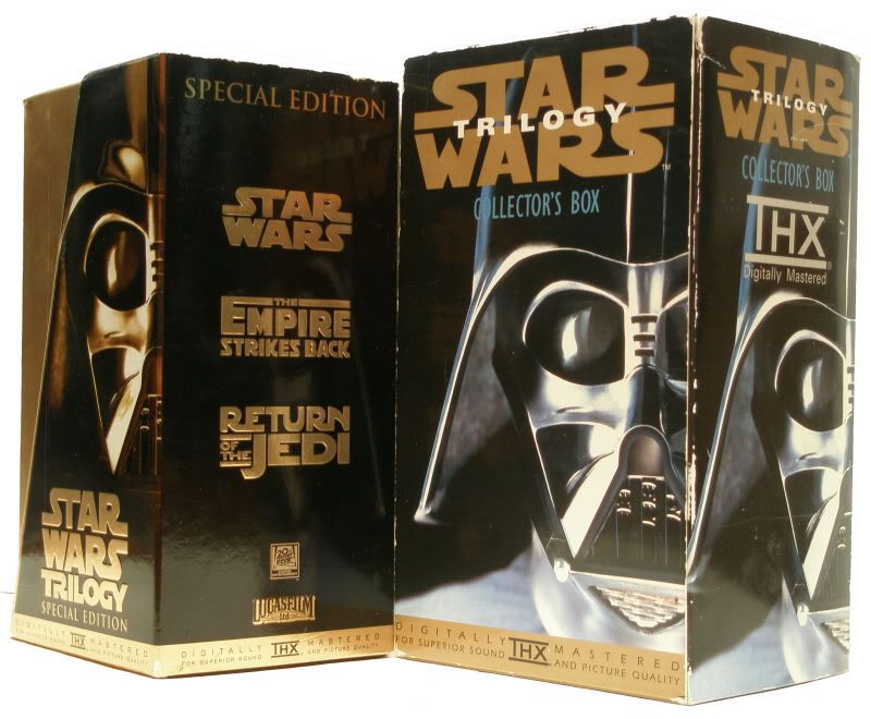 Star Wars Vhs Box Set. Star Wars Trilogy VHS 2 Box