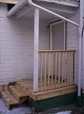 Akron - Back Porch and New Door