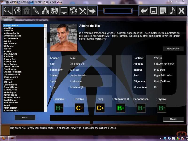 Free Wrestling Simulator