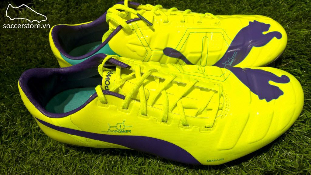 Puma evoPOWER 1 AG- Fluro Yellow/Violet/Blue