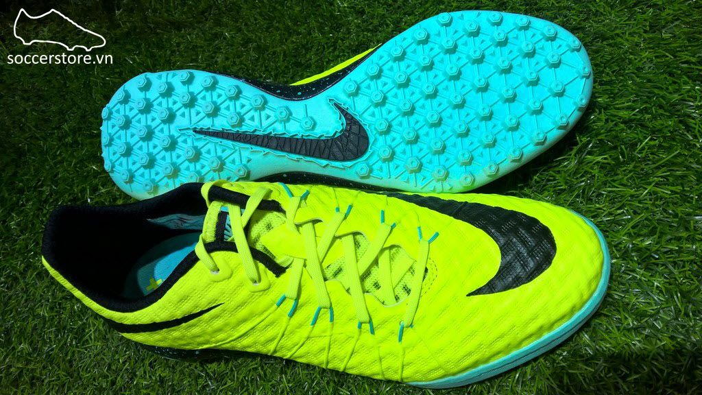 Nike HypervenomX Finale TF- Volt/Black/Hyper Turquoise 749888-700