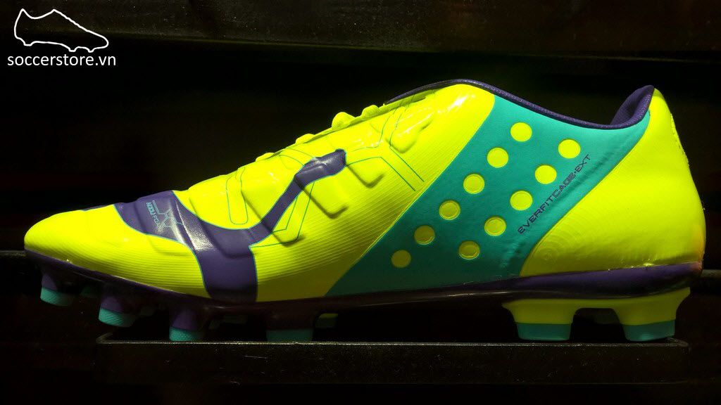 Puma evoPOWER 1 AG- Fluro Yellow/Violet/Blue