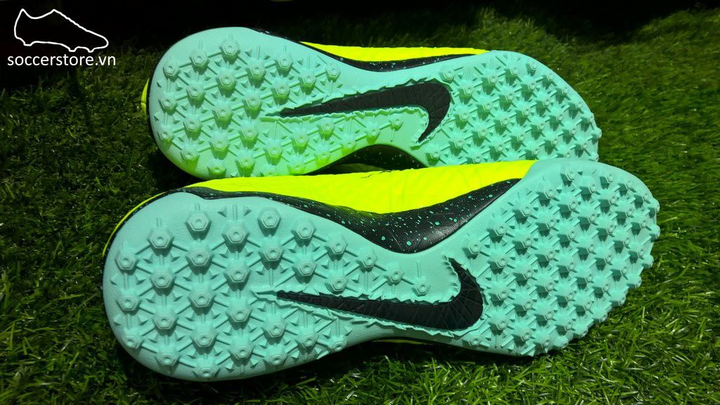 Nike HypervenomX Finale TF- Volt/Black/Hyper Turquoise 749888-700