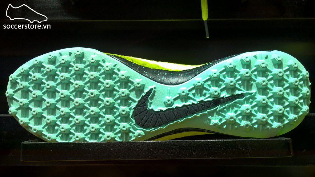 Nike HypervenomX Finale TF- Volt/Black/Hyper Turquoise 749888-700