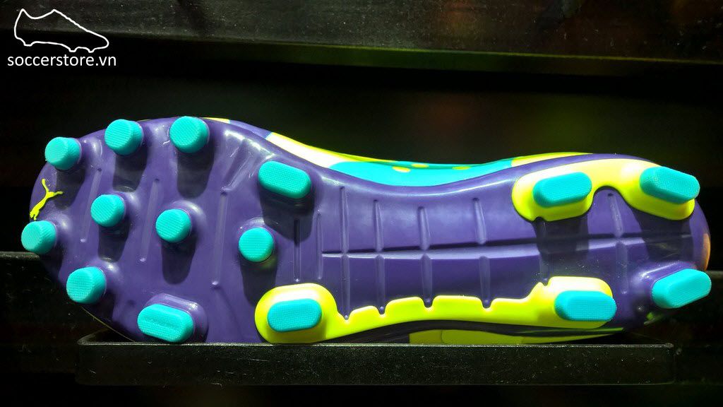 Puma evoPOWER 1 AG- Fluro Yellow/Violet/Blue