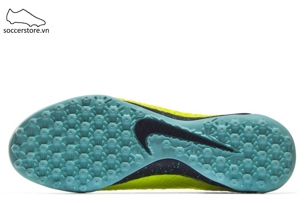 Nike HypervenomX Finale TF- Volt/Black/Hyper Turquoise 749888-700