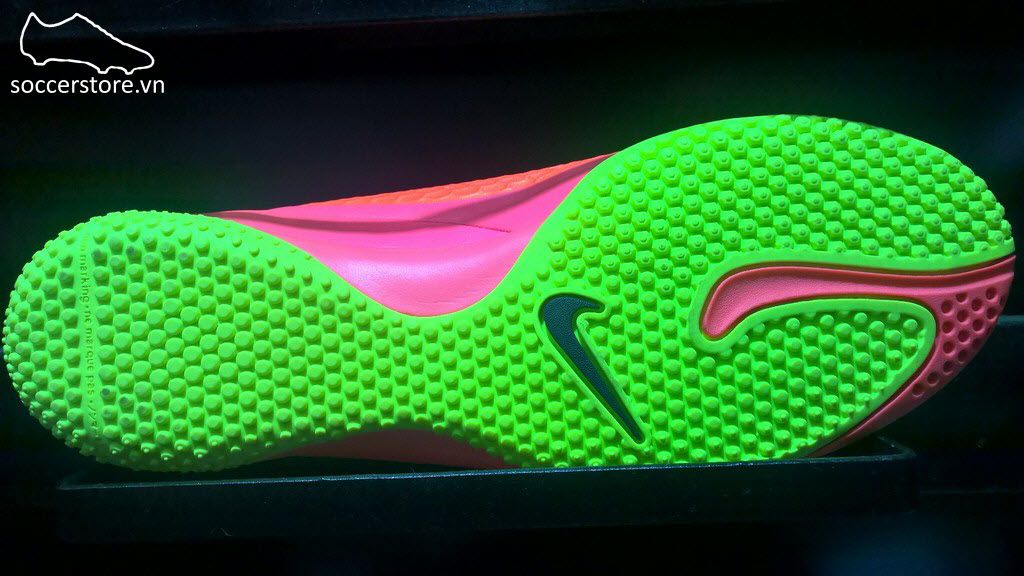 Nike Hypervenom Phelon IC- Bright Crimson/Volt/Hyper Punch/Black