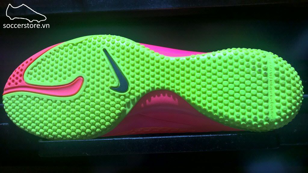 Nike Hypervenom Phelon IC- Bright Crimson/Volt/Hyper Punch/Black