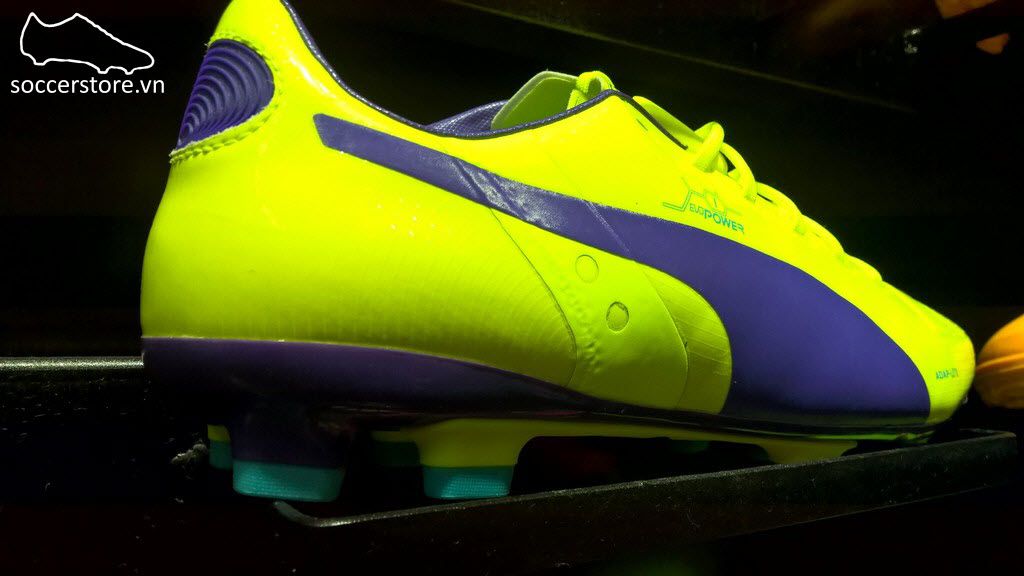Puma evoPOWER 1 AG- Fluro Yellow/Violet/Blue