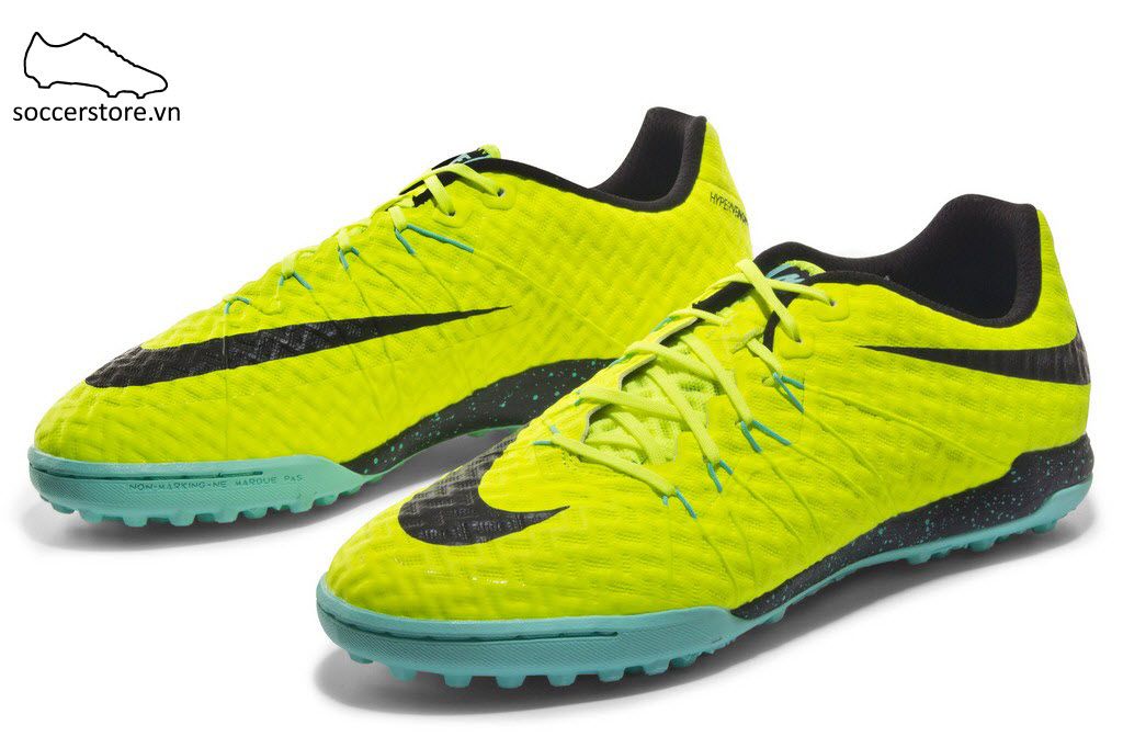 Nike HypervenomX Finale TF- Volt/Black/Hyper Turquoise 749888-700