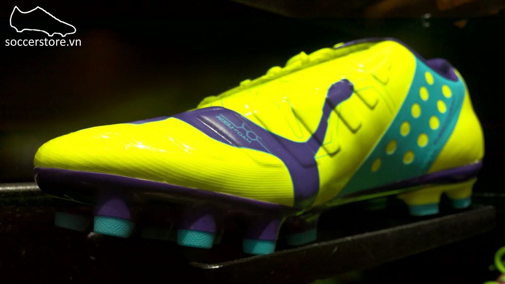 Puma evoPOWER 1 AG- Fluro Yellow/Violet/Blue