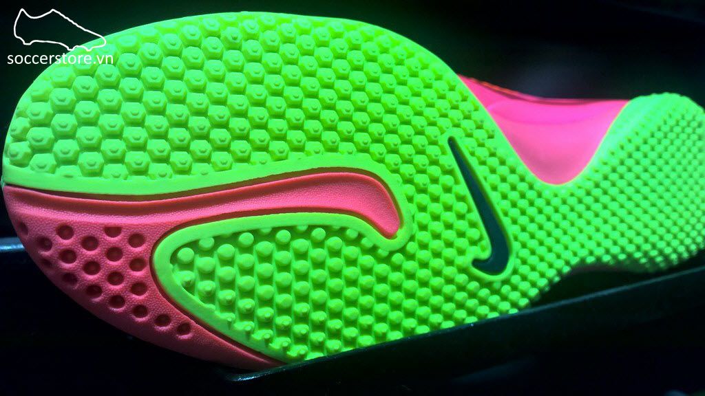 Nike Hypervenom Phelon IC- Bright Crimson/Volt/Hyper Punch/Black
