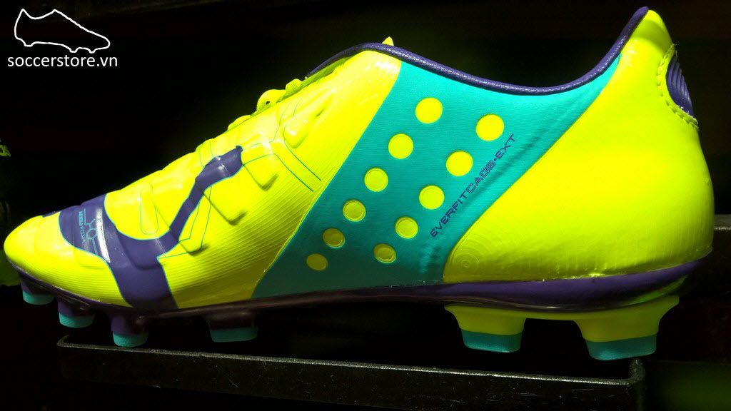 Puma evoPOWER 1 AG- Fluro Yellow/Violet/Blue
