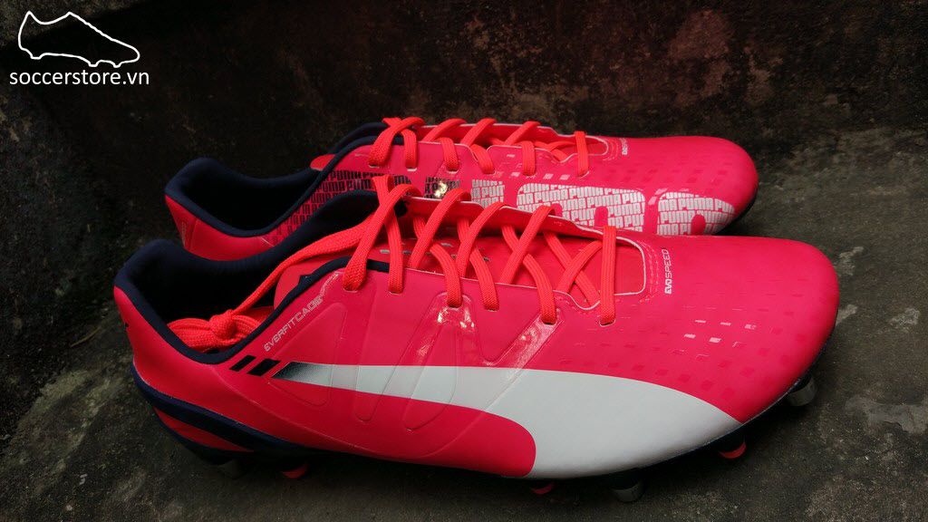 Puma evoSPEED 1.3 Mixed SG- Bright Plasma/ White/ Peacoat