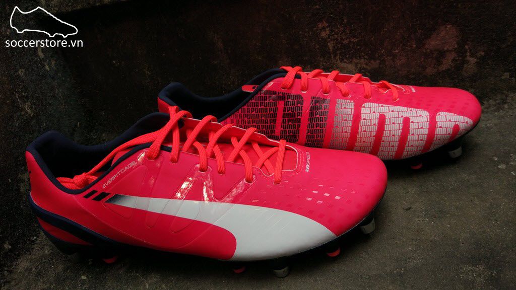 Puma evoSPEED 1.3 Mixed SG- Bright Plasma/ White/ Peacoat
