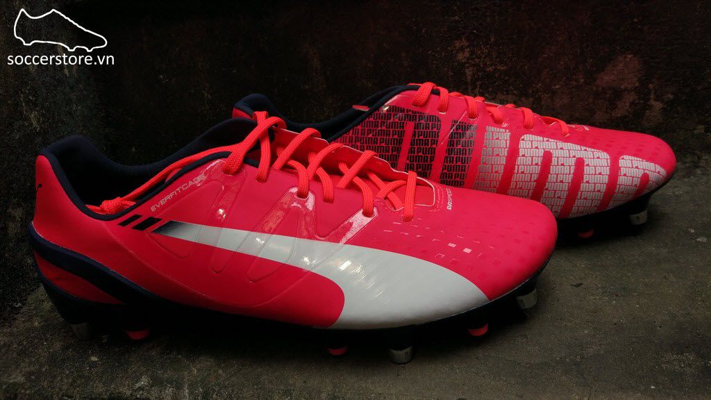 Puma evoSPEED 1.3 Mixed SG- Bright Plasma/ White/ Peacoat