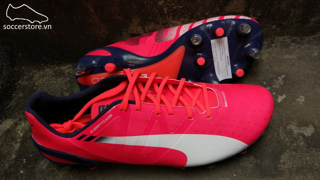 Puma evoSPEED 1.3 Mixed SG- Bright Plasma/ White/ Peacoat