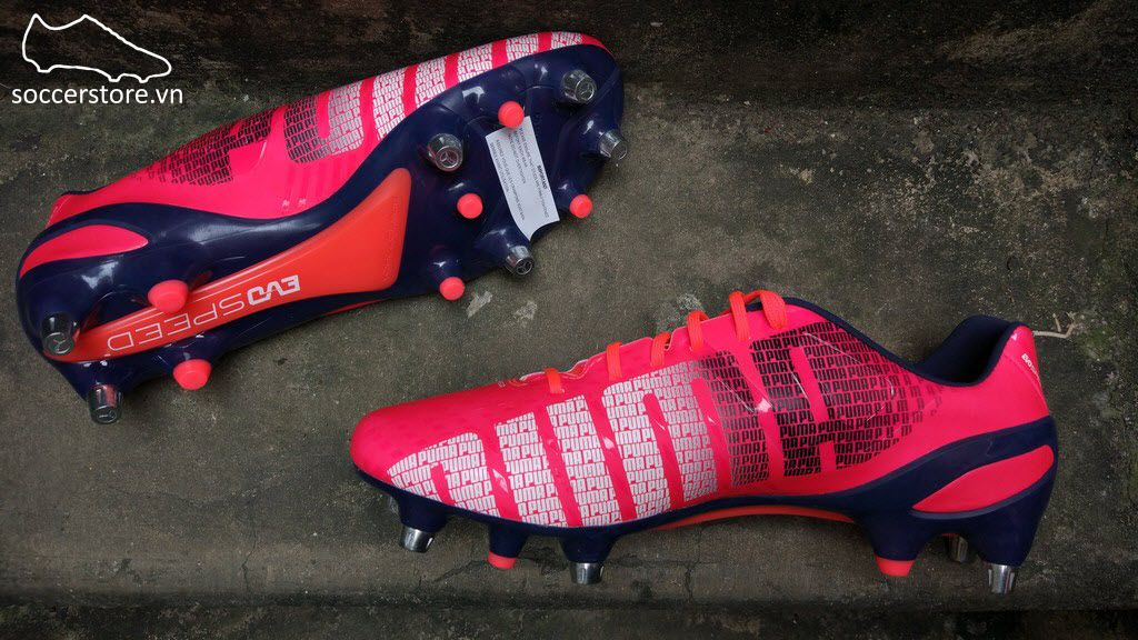 Puma evoSPEED 1.3 Mixed SG- Bright Plasma/ White/ Peacoat