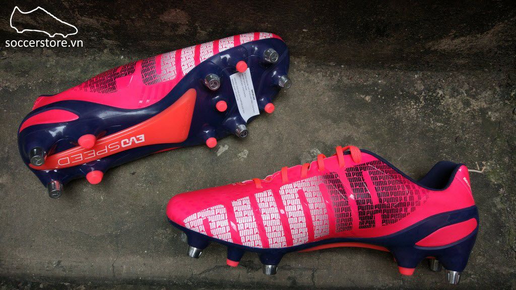 Puma evoSPEED 1.3 Mixed SG- Bright Plasma/ White/ Peacoat