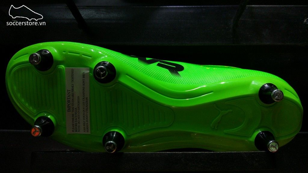 Puma evoPOWER 4 SG- Green Gecko/ Puma Black/ Safety Yellow 103962-01