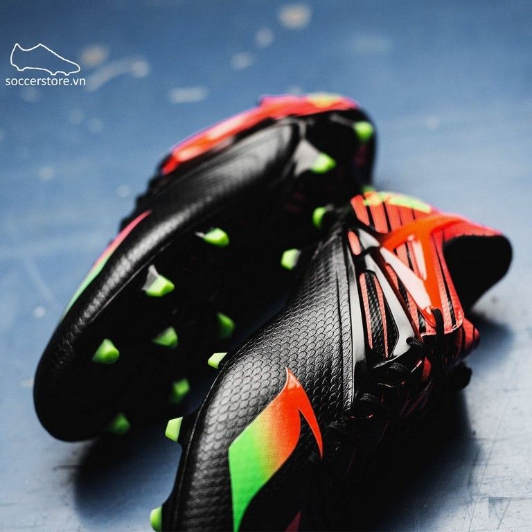 Giày bóng đá Adidas Messi 15.1 Black- Green- Red