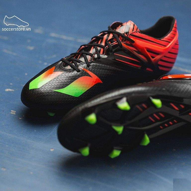 Giày bóng đá Adidas Messi 15.1 Black- Green- Red