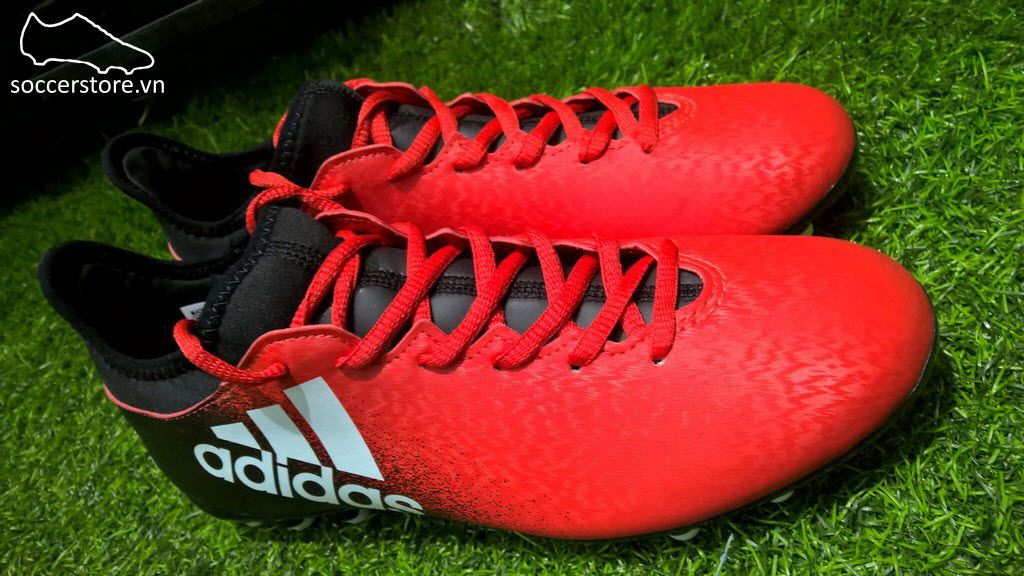 Adidas X 16.3 AG- Red/ White/ Core Black BB3605