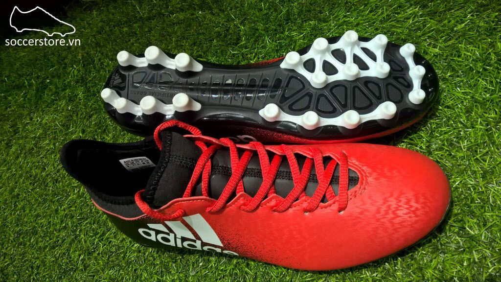 Adidas X 16.3 AG- Red/ White/ Core Black BB3605