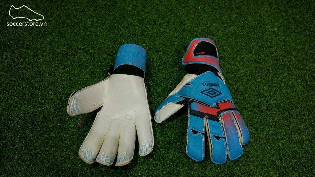 Găng tay thủ môn Umbro Neo Valor- Blue Bird/ Grenadine/ Black GK Gloves 20738U-EDV