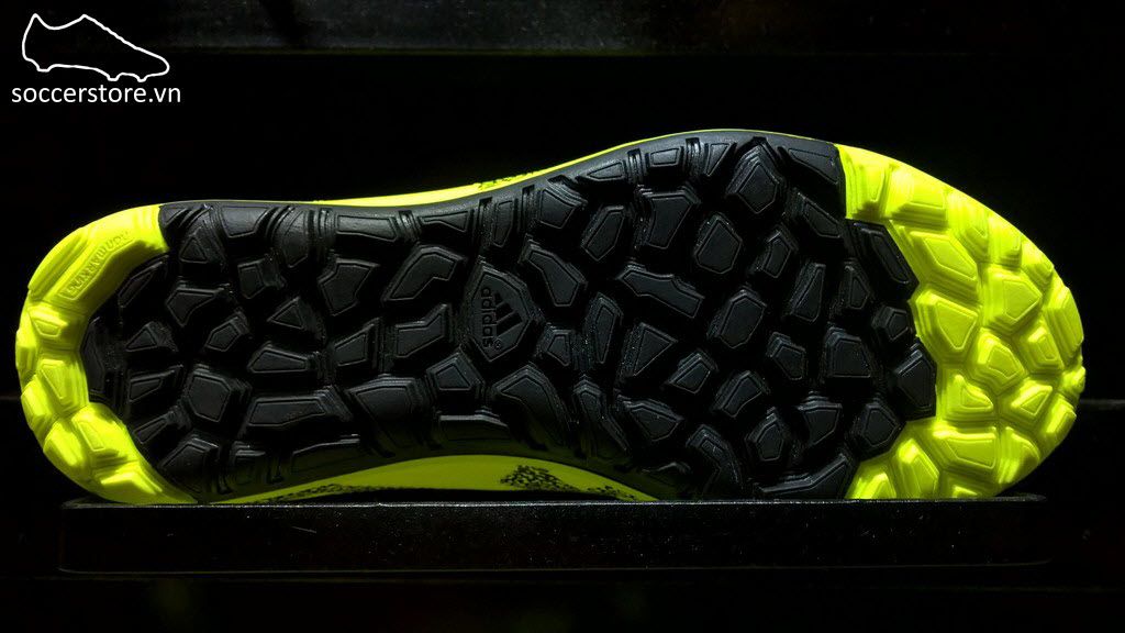 Adidas X 15.3 TF Kids Leather- Solar Yellow/ Core Black