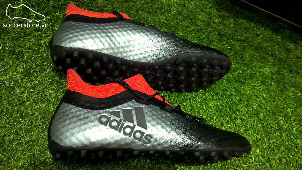 Adidas X Tango 16.1 TF- Core Black/ Red BA9467