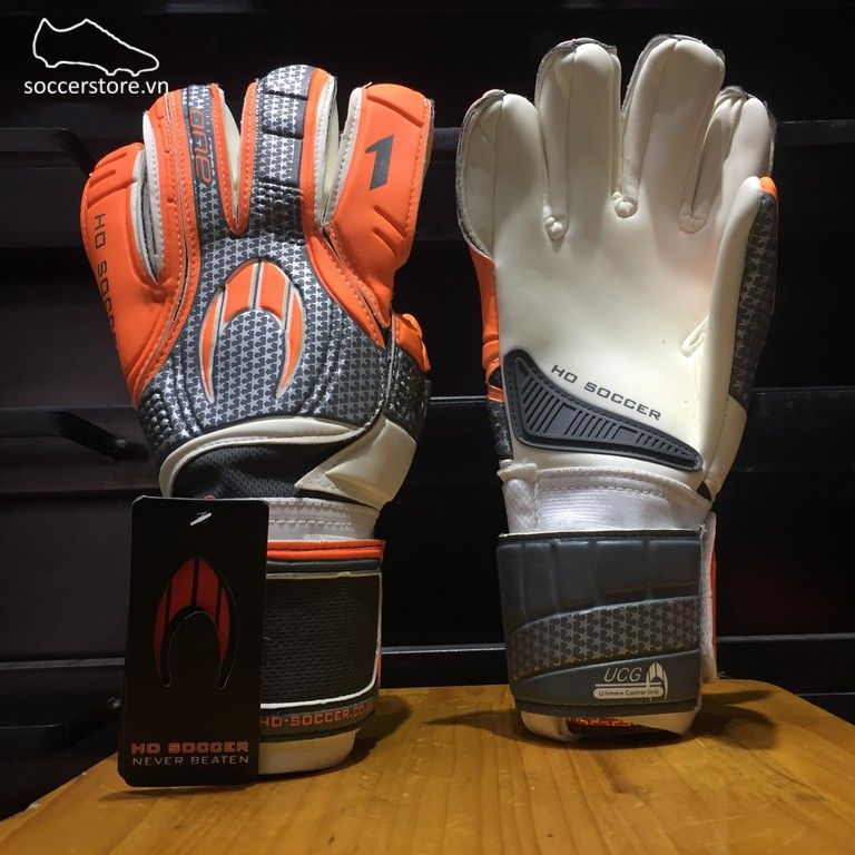 HO One Negative- Orange/ White/ Grey GK Gloves 51.0522