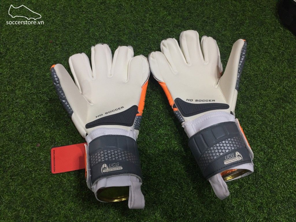 HO One Negative- Orange/ White/ Grey GK Gloves 51.0522