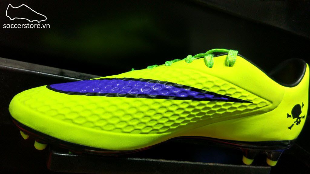 Nike Hypervenom Phelon FG- Volt/ Persian Violet/ Hot Lava/ Black