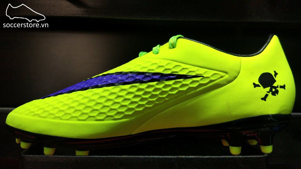 Nike Hypervenom Phelon FG- Volt/ Persian Violet/ Hot Lava/ Black