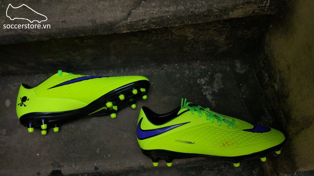Nike Hypervenom Phelon FG- Volt/ Persian Violet/ Hot Lava/ Black