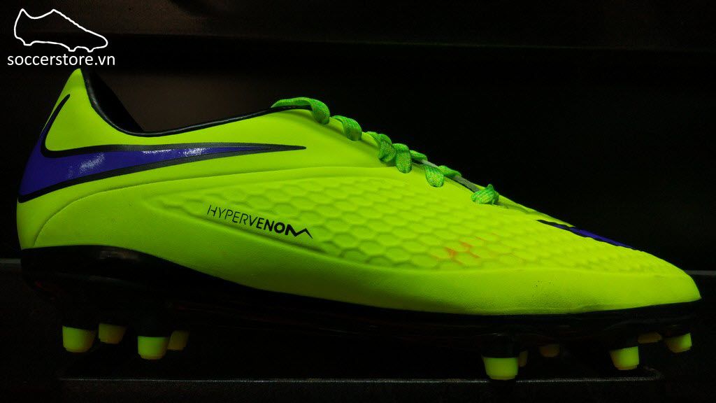 Nike Hypervenom Phelon FG- Volt/ Persian Violet/ Hot Lava/ Black