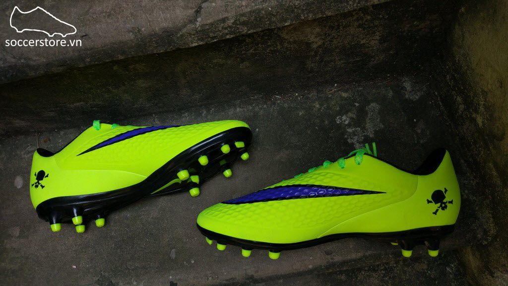 Nike Hypervenom Phelon FG- Volt/ Persian Violet/ Hot Lava/ Black