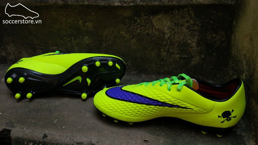 Nike Hypervenom Phelon FG- Volt/ Persian Violet/ Hot Lava/ Black