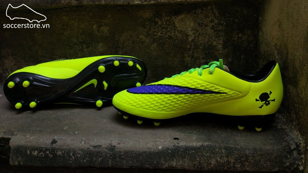 Nike Hypervenom Phelon FG- Volt/ Persian Violet/ Hot Lava/ Black