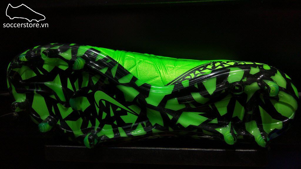 Nike Hypervenom Phantom II FG- Green Strike/ Black