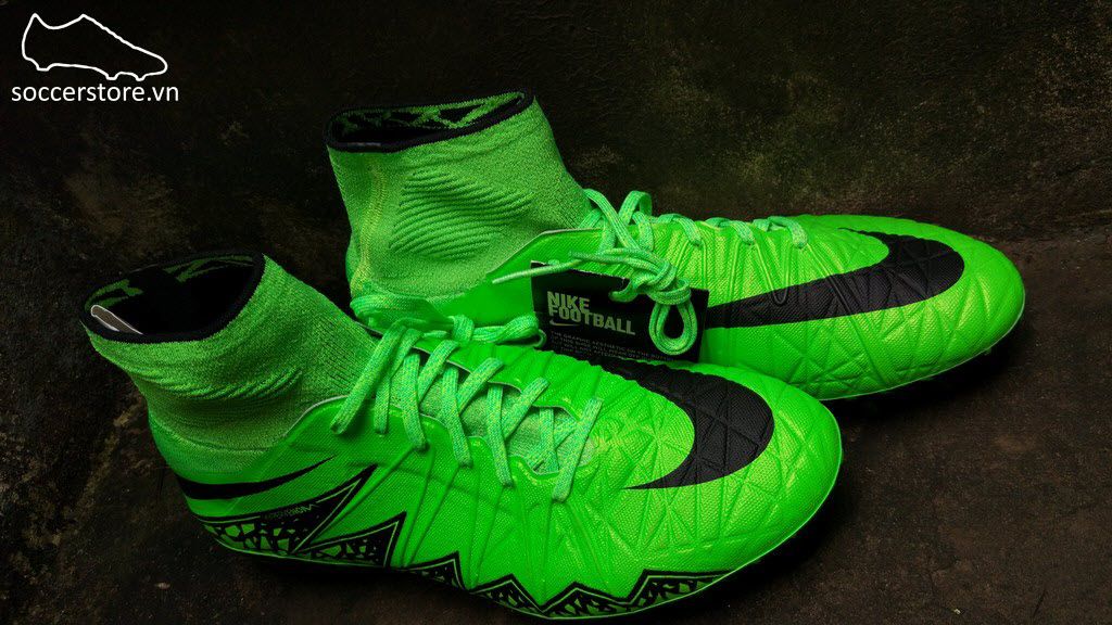 Nike Hypervenom Phantom II FG- Green Strike/ Black