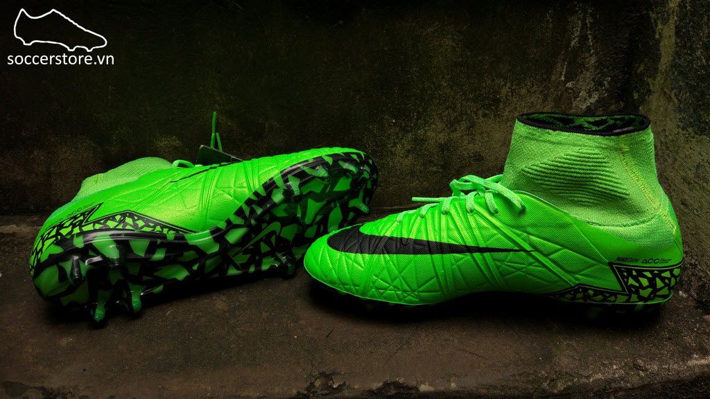 Nike Hypervenom Phantom II FG- Green Strike/ Black