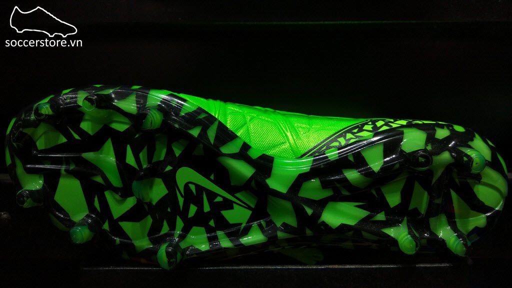 Nike Hypervenom Phantom II FG- Green Strike/ Black