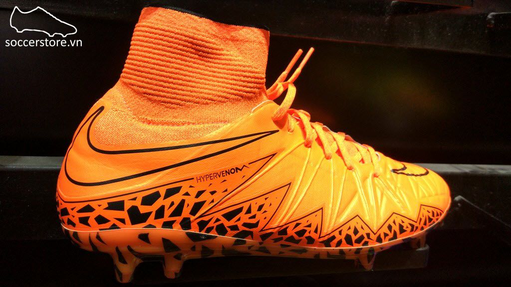 Nike Hypervenom Phantom II FG- Total Orange/ Bright Citrus/ Hyper Crimson/ Black